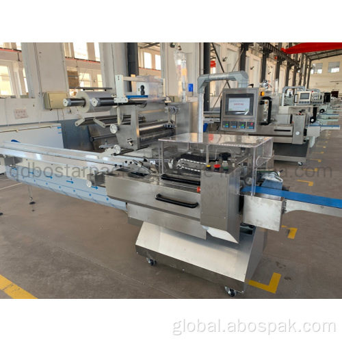 Burger Packaging Machine Automated bakery rolls pillow packing equipment Manufactory